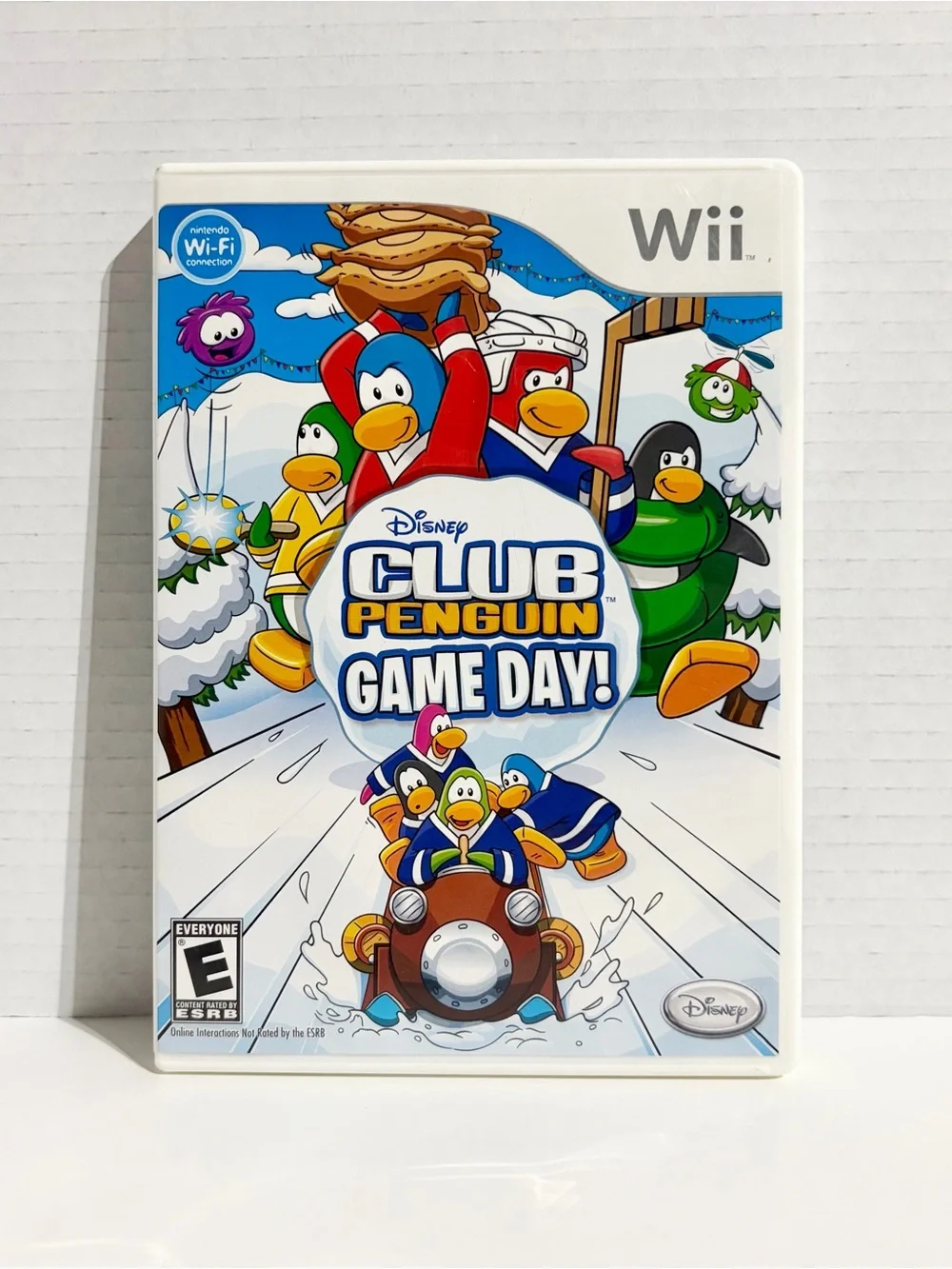 Club Penguin Game Day Disney Nintendo Wii 2010 Video Game No Manual